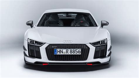 Audi R8 White Front UHD 4K Wallpaper - Pixelz.cc