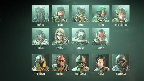 Call Of Duty Mw2 Characters