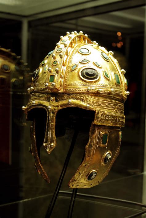 Golden Roman helmet | Golden Roman helmet found near ancient… | Flickr