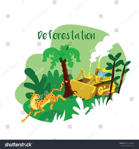 Habitat Destruction Cartoon Photos and Images | Shutterstock