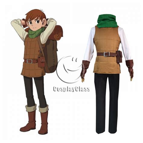 Delicious in Dungeon Chilchuck Tims Cosplay Costume - CosplayClass