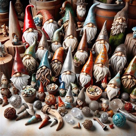 Materials Used In Gnome Creation - Garden Gnomes Need Homes