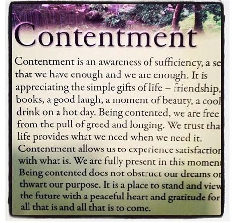 Contentment Quotes Love. QuotesGram