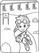 Rusty Rivets Boy coloring Page sketch template