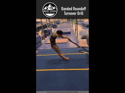 Roundoff Turnover Drill - Best Darn Gymnastics