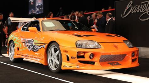 El famoso Toyota Supra de Rápidos y Furiosos fue vendido en más de 11 millones de pesos