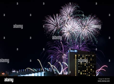 The international fireworks competition a.k.a. the "Sound of Light" at ...