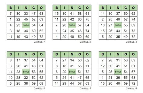 Printable Bingo Cards & Draws Generator and Card Validation - Etsy