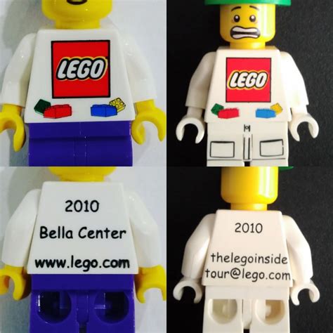 Rare minifigure differences | Brickset