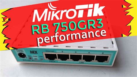 Performa rb750gr3 bandwith test - YouTube