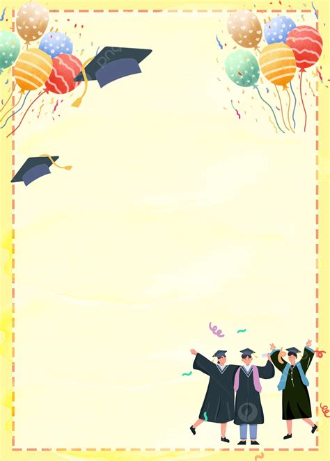 Balloons To Celebrate Graduation Background Wallpaper Image For Free Download - Pngtree