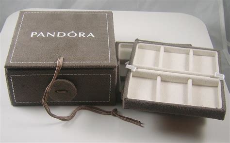 Authentic Genuine Pandora Suede Jewellery Box | eBay