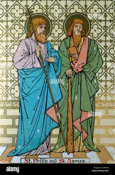 Saint Philip and Saint James Apostles Stock Photo - Alamy