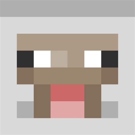 Minecraft Sheep Head – Pattern Crew