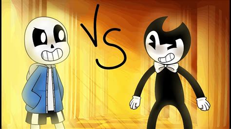 [Animation] Sans VS Bendy - Undertale VS Batim - YouTube