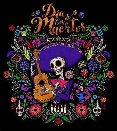 DIA DE LOS MUERTOS Poster by VERNACI | Day of the dead artwork, Mexican ...