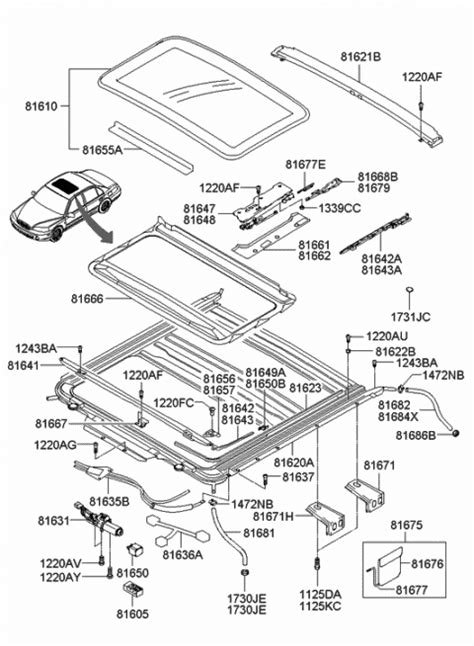 Sunroof - 2005 Hyundai Elantra