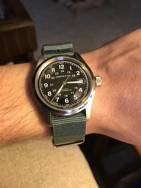 [Hamilton] khaki Field Automatic 38 mm : r/Watches