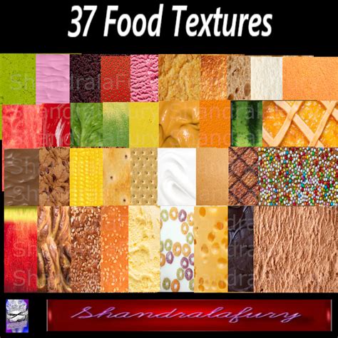 37 Food Textures for Photoshopping