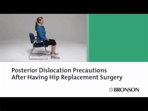 Posterior Hip Precautions - YouTube