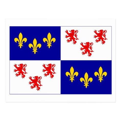 Picardie flag postcard | Zazzle.com in 2021 | Flag, France flag, Flags of the world