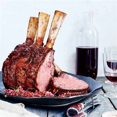 Standing Beef Rib Roast with Pimentón Recipe - Justin Chapple