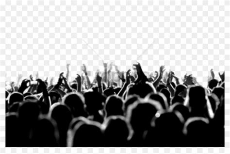 Free Png Crowd Png Png Images Transparent - Audience Crowd Silhouette, Png Download(850x530 ...