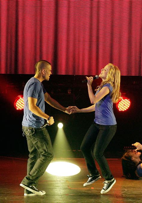 Glee tour - Quinn and Puck Photo (12274717) - Fanpop