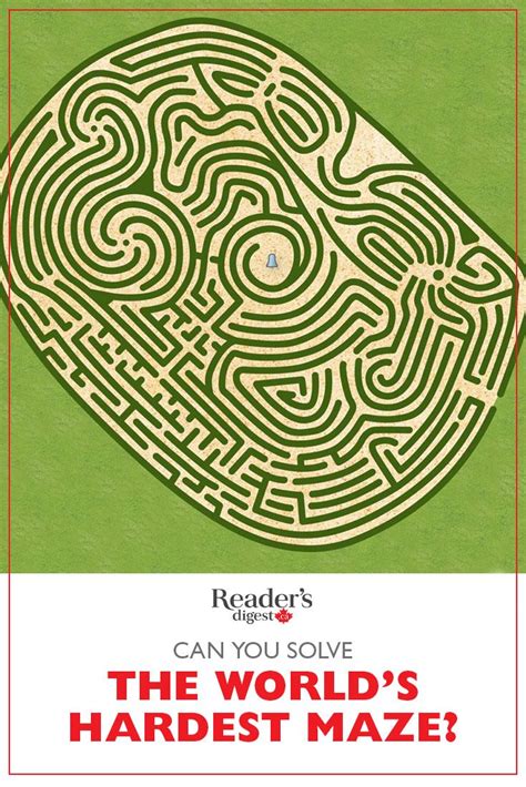 The World’s Hardest Maze Only Geniuses Can Solve | Hard mazes, Solving ...