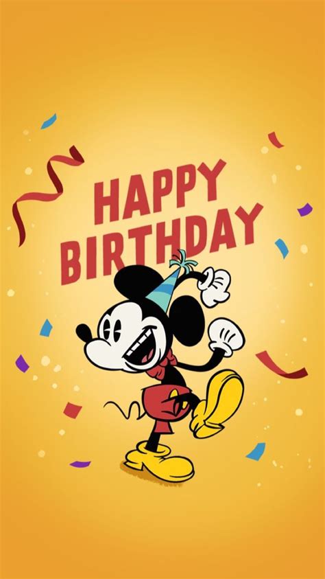 Happy Birthday Mickey | Dibujos de mickey mouse, Arte de mickey mouse, Fondo de mickey mouse