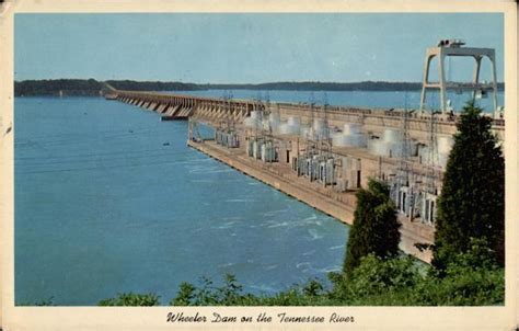 Wheeler Dam on the Tennessee River Decatur, AL