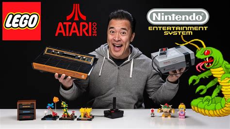 LEGO ATARI 2600 Better Than NINTENDO Entertainment System??? Atari Video Computer System Review ...