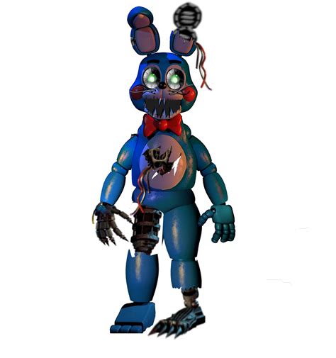 Nightmare Toy Bonnie by pwndertale53535 on DeviantArt