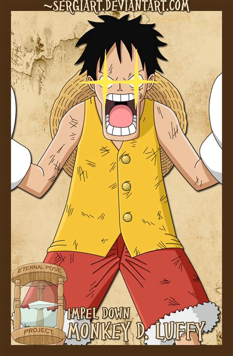 EPP - Impel Down: Luffy by SergiART on DeviantArt