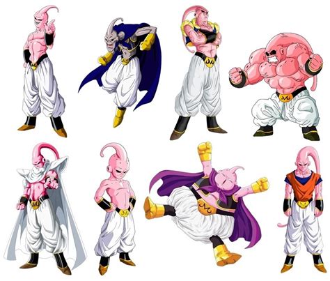 Dragon Ball Z: Buu Forms in Order (Picture Click) Quiz - By Moai