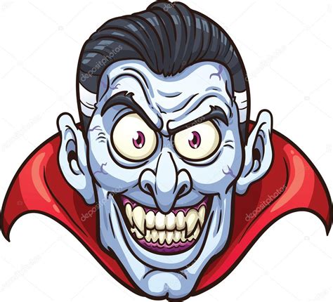 Vampire face Stock Vector by ©memoangeles 54855501