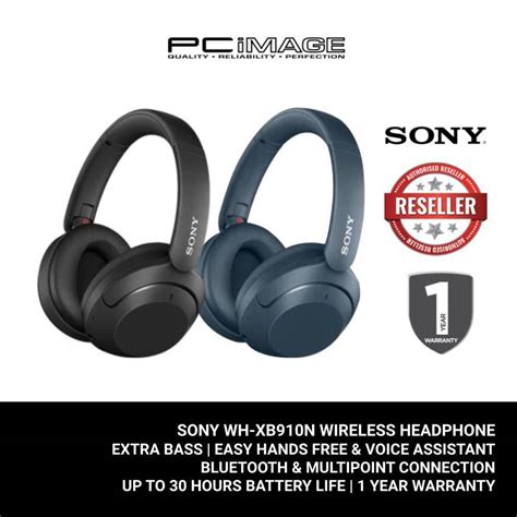 Sony WH-XB910N Wireless Noise Cancelling Headphones | PC Image Malaysia