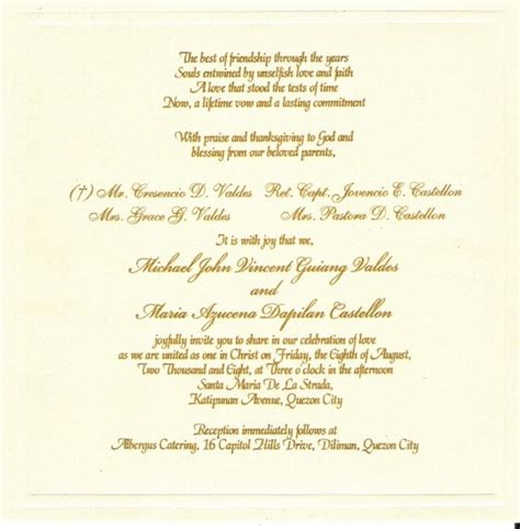 35+ Wonderful Image of Emily Post Wedding Invitation - regiosfera.com