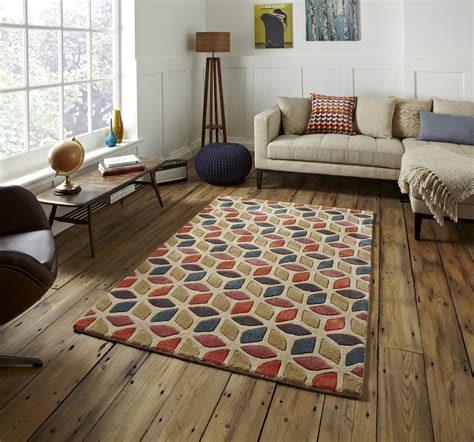 Large Geometric Rugs