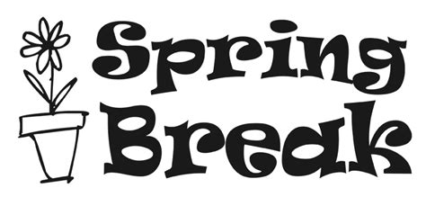 black and white spring clipart - Clip Art Library