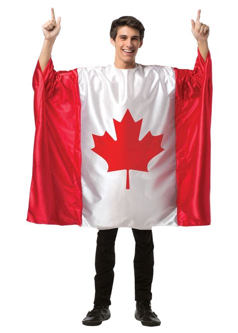 Canada Flag Costume - Funny Costumes