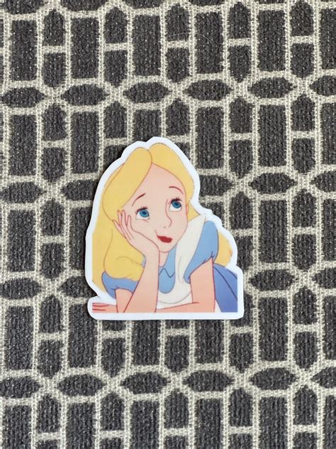 Alice in Wonderland Sticker/alice in Wonderland/ Stickers for - Etsy