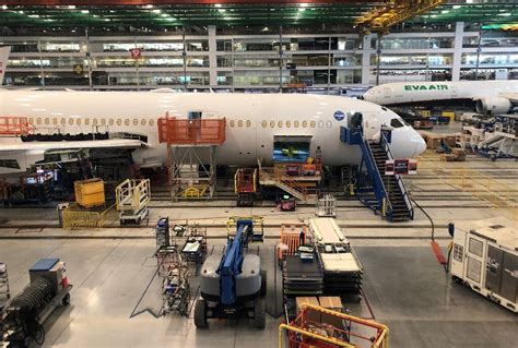 At its 787 Dreamliner factory, Boeing prepares for takeoff