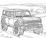 Get Your Colored Pencils Out For The New Ford Bronco  Thrill Of sketch template