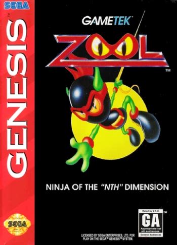 Zool - Ninja of the 'Nth' Dimension (USA) ROM Download - Free Megadrive ...