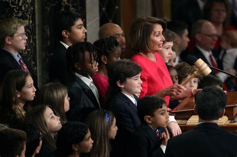 Pelosi gets sworn in surrounded by her grandkids, kids of other House ...