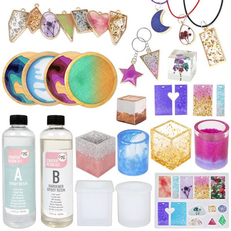 Buy Craft It Up Resin Kit Complete Starter Jewelry Making Resin Kit for ...