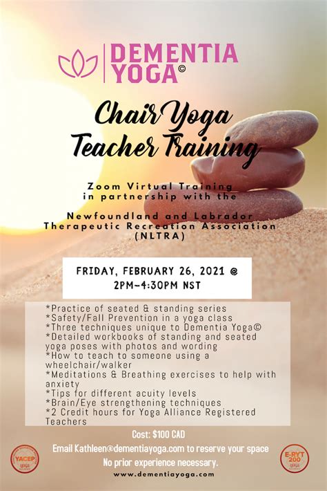 Chair Yoga: Teacher Training – NLTRA