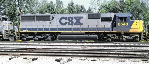 CSX EMD SD50 locomotive # 8543, the fifth engine in a lash… | Flickr