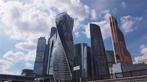 Skyscrapers Of Moscow - Stock Video | Motion Array